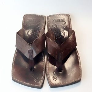 Diesel | Shoes | Diesel Brown Leather 